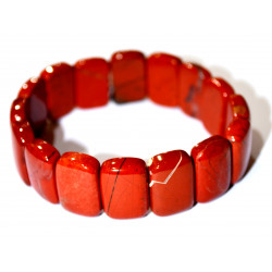 Rectangular Red Jasper Bracelet