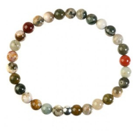 Ocean Jasper Bracelet 6mm Ocean Jasper Bracelet 6mm