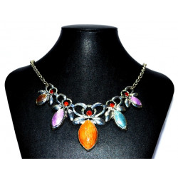multicolored katy necklace