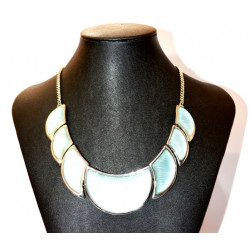 ice blue necklace