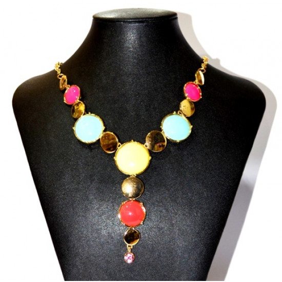 multicolored nina necklace