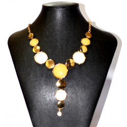 beige nina necklace