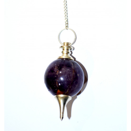 amethyst drop pendulum (sephoroton)
