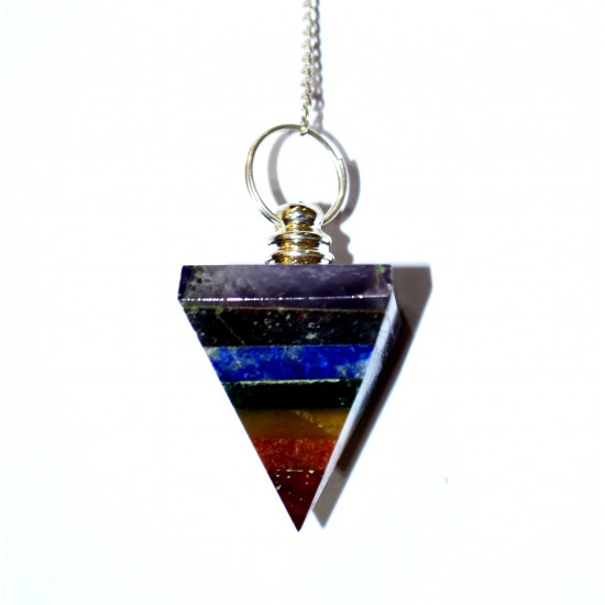 7 chakra pyramid pendulum