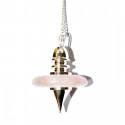 rose quartz pendulum
