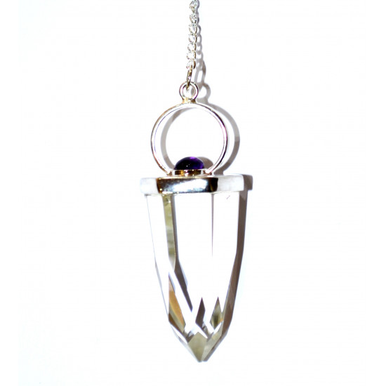 crystal quartz pendulum