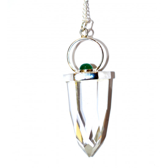 crystal quartz pendulum
