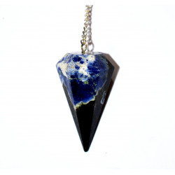 Sodalite pendulum