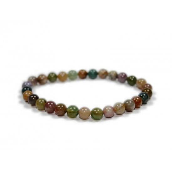 Heliotrope Jasper Bracelet 6mm