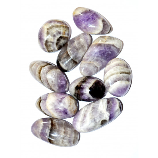 palm stone banded amethyst