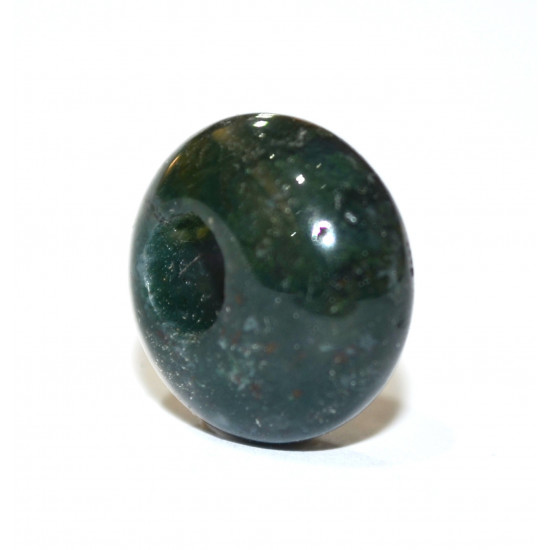 moss agate bead