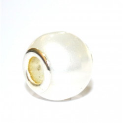 white pearl bead
