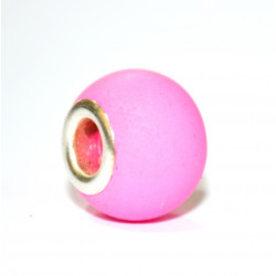 pink rubber bead
