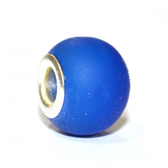 blue rubber bead