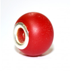 red rubber bead