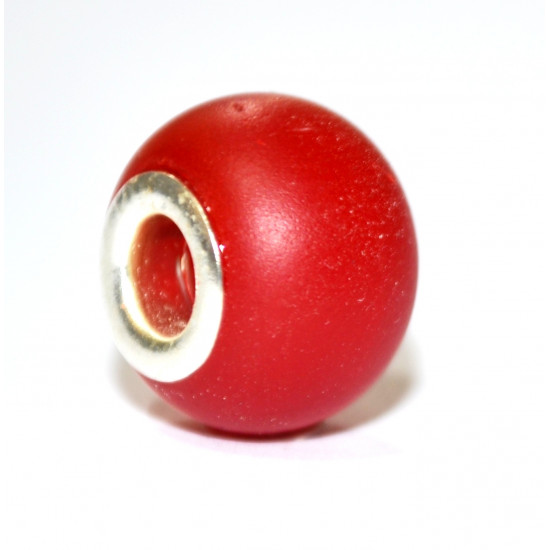 red rubber bead