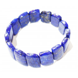 Rectangular Lapis Lazuli Bracelet