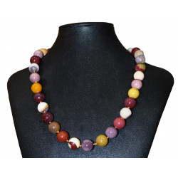 mookaite necklace 12mm