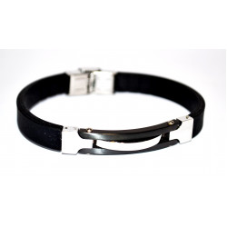 Lotus-style men's bracelet