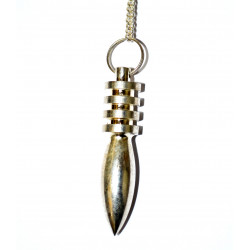 silver pendulum