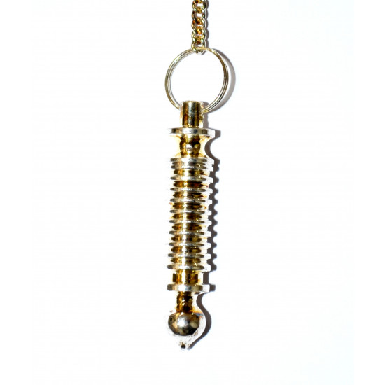 silver pendulum