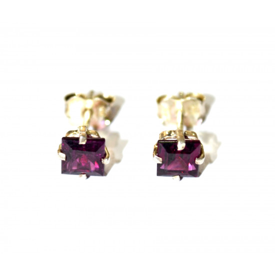 garnet earrings