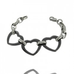 black ceramic bracelet ceram75