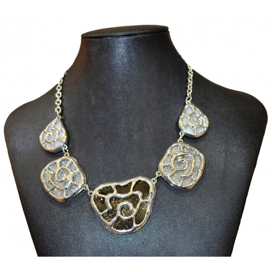 silver odessa necklace