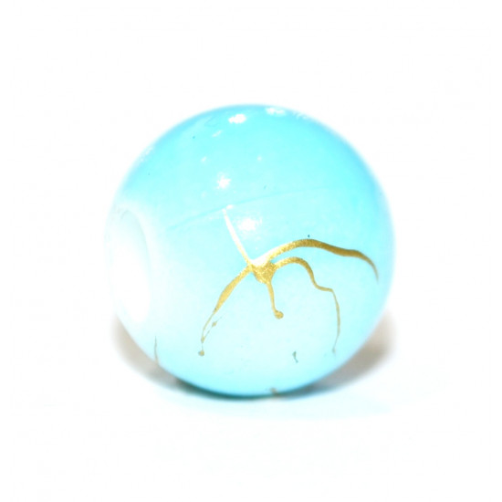 light blue bead