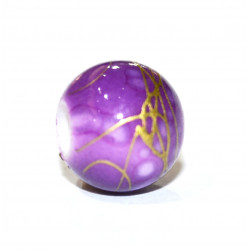 purple bead