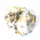 calcite and chalcopyrite