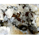 calcite and chalcopyrite