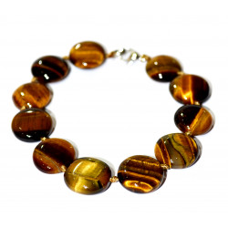 Round Tiger Eye Bracelet