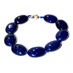 Lapis Lazuli Bracelet Oval Shaped 