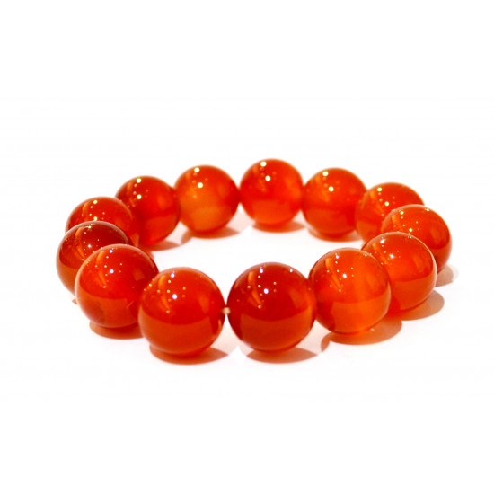 Carnelian Bracelet 16mm
