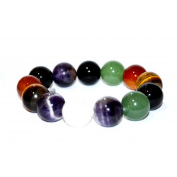 Mixed 7 Chakras Bracelet 16mm 