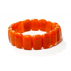 Rectangular Carnelian Bracelet
