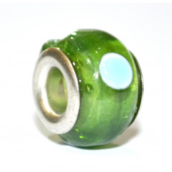 green glass bead