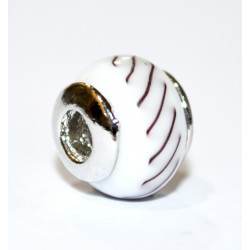 porcelain banded bead