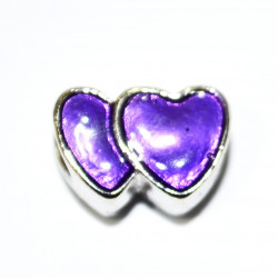 purple heart bead