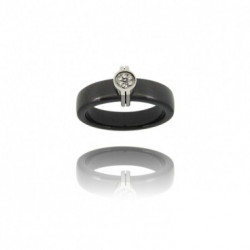 black ceramic ring