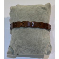 Brown ceramic bracelet ceram80