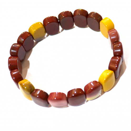 Rectangular Mookaite Bracelet