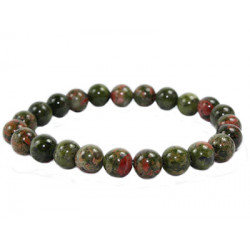 Unakite Bracelet 6mm