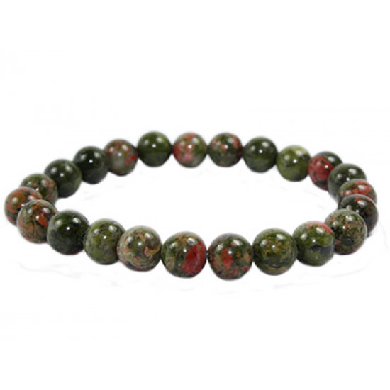 Unakite Bracelet 6mm Unakite Bracelet 6mm