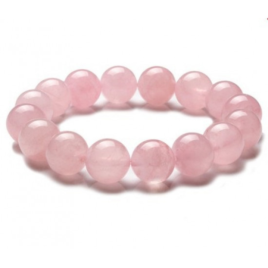 Rose Quartz Bracelet 12mm Rose Quartz Bracelet 12mm