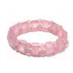 Rose Quartz Tank Bracelet