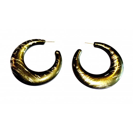 hoop earrings
