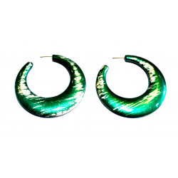 hoop earrings