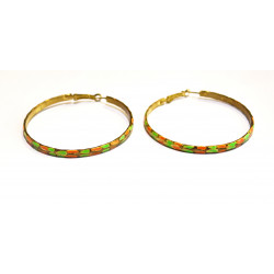 hoop earrings